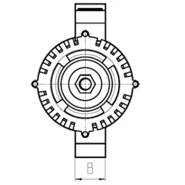 schema dimension alternateur BOSCH 0124625081
