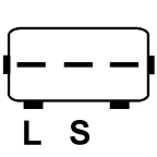 Connecteur régulateur PL85