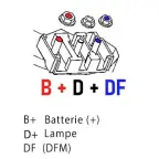 Schéma de branchement PL BDDF