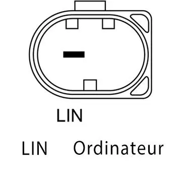 Connecteur alternateur CAO116735