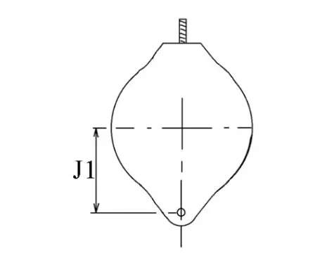 Côtes et dimensions de l'alternateur