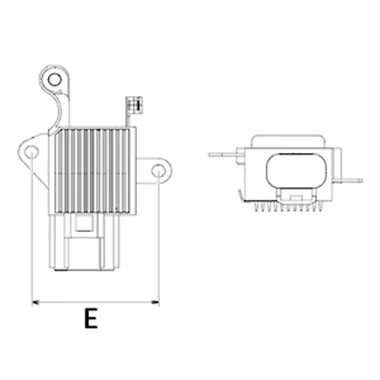 schema dimension regulateur
