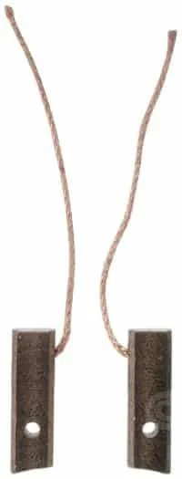 Jeu de balais charbon pour alternateur MITSUBISHI 3166805050