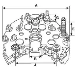 Pont de diode 231236B