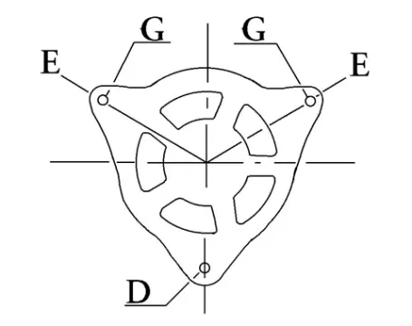 Côtes et dimensions de l'alternateur