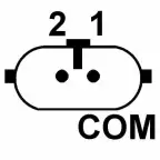Connecteur régulateur PL124