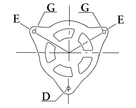 Côtes et dimensions de l'alternateur