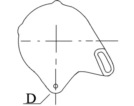 Côtes et dimensions de l'alternateur