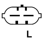 Connecteur régulateur PL162