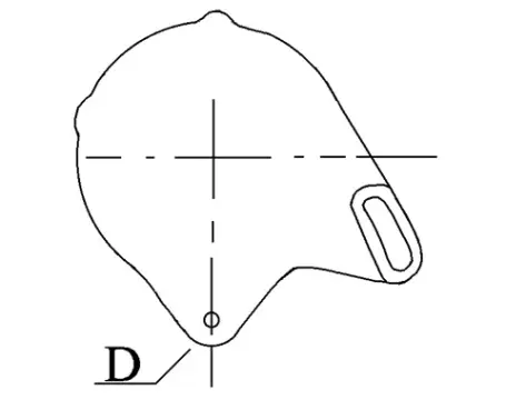 Côtes et dimensions de l'alternateur