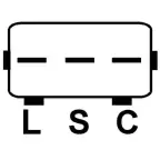 Connecteur régulateur PL163