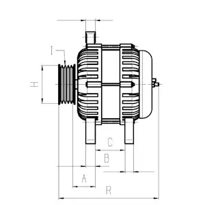 alternateur CAO116735