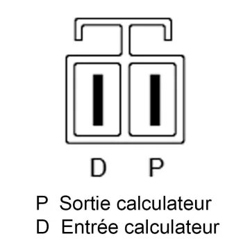 Connecteur alternateur 116493