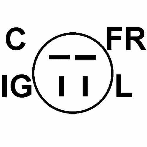 Connecteur régulateur PL13