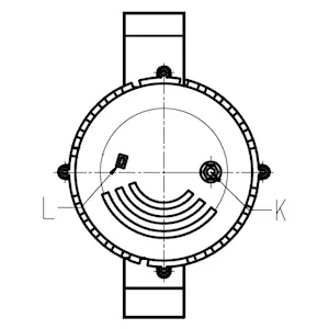 Côtes et dimensions de l'alternateur