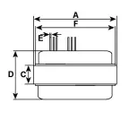 Stator d alternateur NISSAN 2310286R00