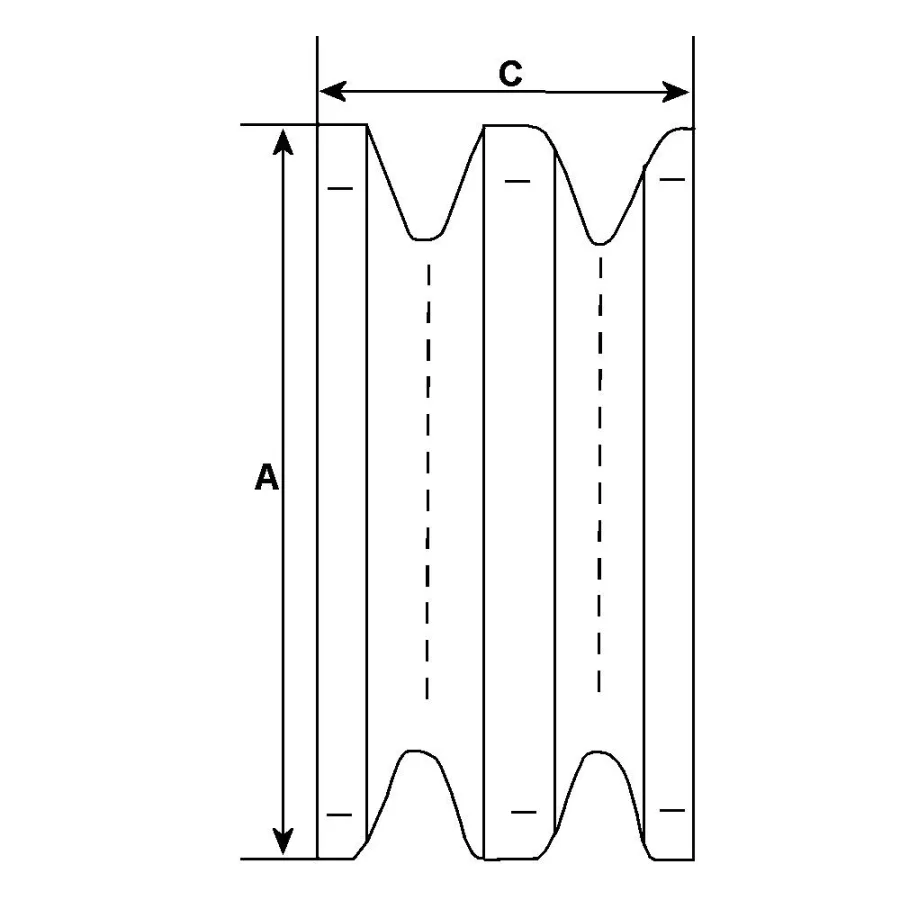 Poulie débrayable pour alternateur 0120400722 BOSCH
