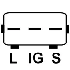 Connecteur régulateur PL42