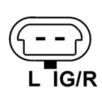 Connecteur régulateur PL77
