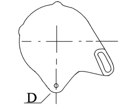 Côtes et dimensions de l'alternateur